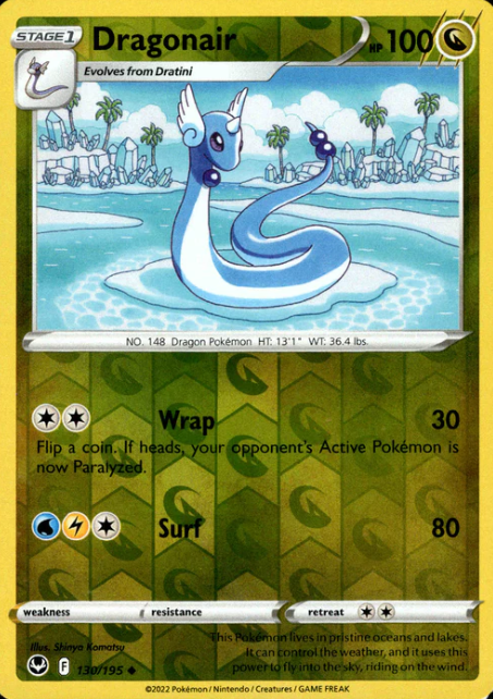 Producto - Dragonair - 130/195 - Silver Tempest - Reverse Holo