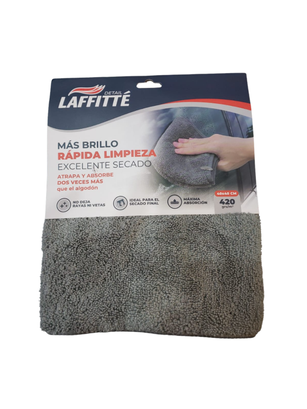 Producto - PAÑO DE MICROFIBRA GRIS 40X40CM