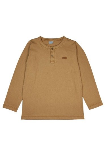 Producto - REMERA ML CON CARTERA TOSTADO