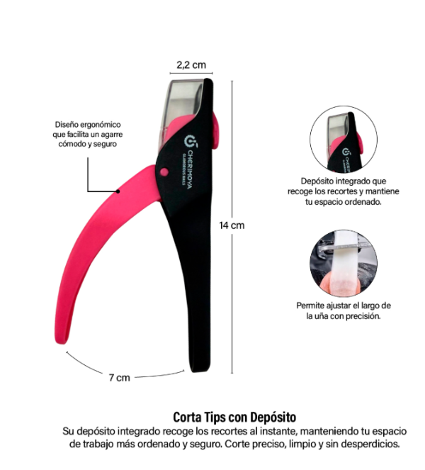 Producto - Corta tips Cherimoya con deposito