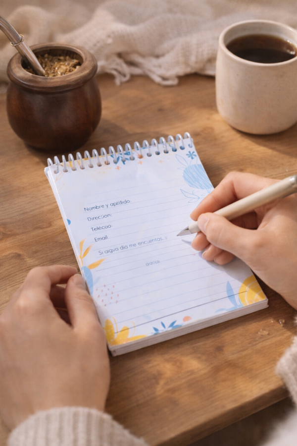 Producto - Agenda Perpetua Mini Color - 0