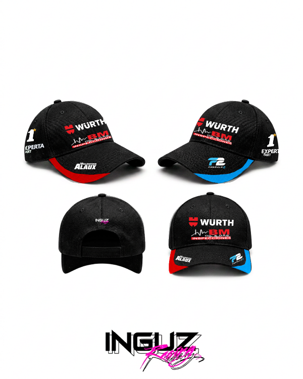 Gorra Valentino Alaux negra — imagen 2