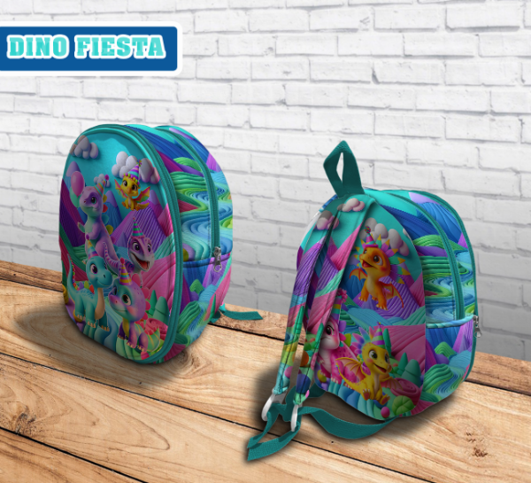 Producto - MOCHILA INFANTIL DINO FIESTA