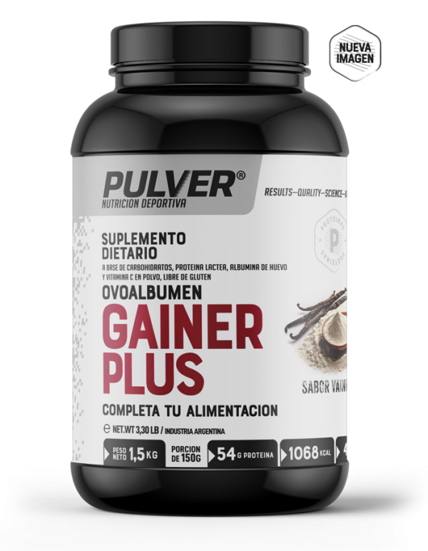 Producto - Ovoalbumen Gainer Plus Pulver Ganador De Peso Sin Tacc