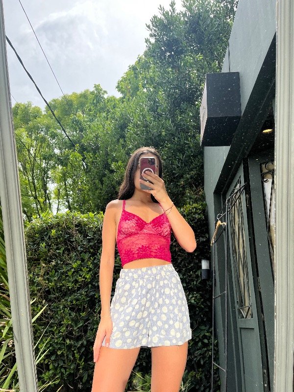 Producto - short lino Jazmin Chebar