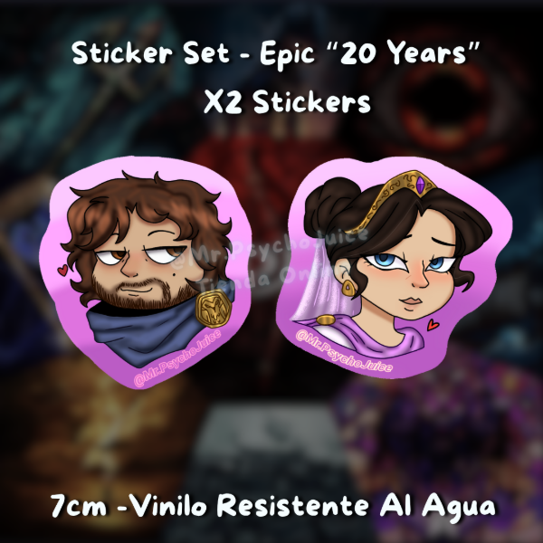 Producto - Pack x2 Epic - "20 years"