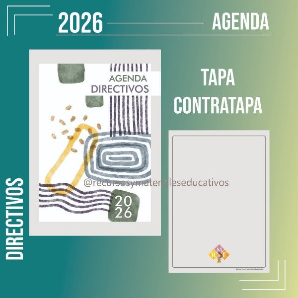 Producto - AGENDA IMPRESA DIRECTIVOS DOCENTES 2026