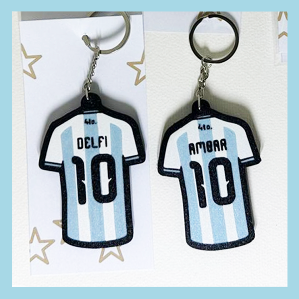 Producto - Llaveros personalizados camiseta Argentina
