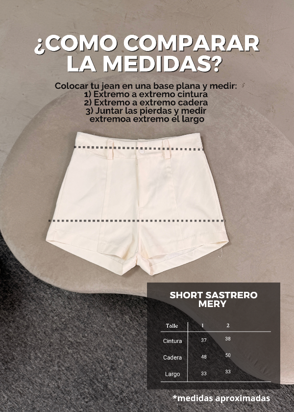 Producto - Short Sastrero Mery - 6