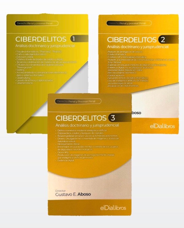 Producto - Combo Ciberdelitos I, II y III