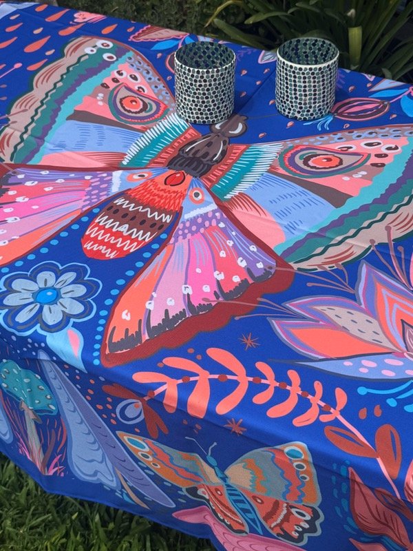 Producto - Mantel Edén azul