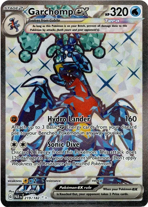 Producto - Garchomp ex - 219/182 - Paradox Rift - Holo