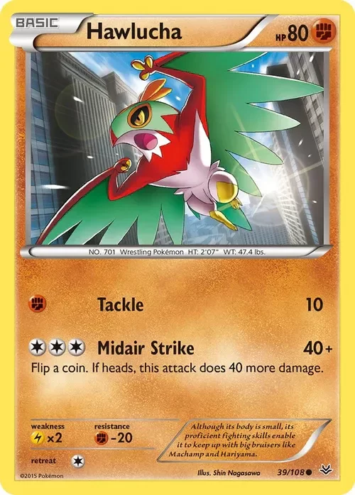 Producto - Hawlucha - 39/108 - Roaring Skies