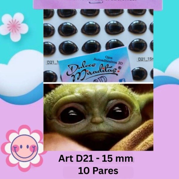 Producto - Articulo D21 Yoda - Dulces Miraditas - Grande