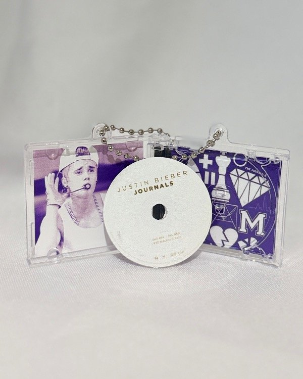 Producto - Llavero Mini Cd JOURNALS Justin Bieber con NFC - Llaveros - 2