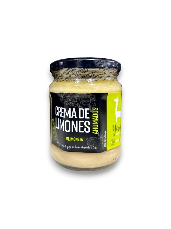 Producto - Crema de Limones Ahumados - Yama Ahumados x300ml