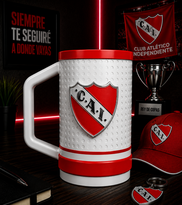 Producto - Club Atletico Independiente Blanco 650cc - 1