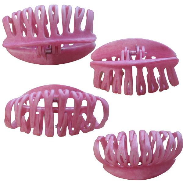 Producto - Broche Para Pelo Tubular Opaco Grande Para Mujer X unidad - 5