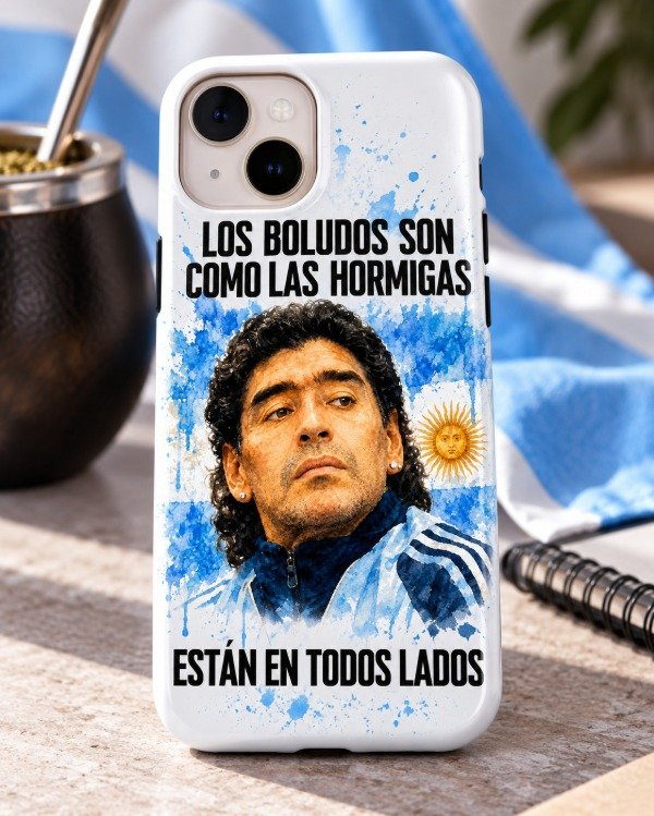 Producto - Funda Celular // Los boludos son como las hormigas