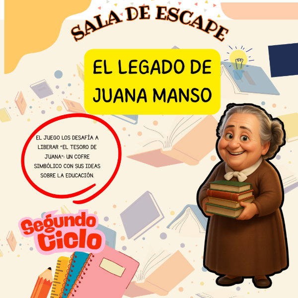 Producto - Sala de Escape: El legado de Juana Manso