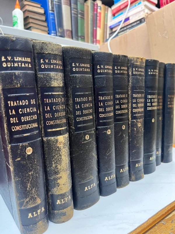 Producto - Tratado de la Ciencia del Derecho Constitucional.- Linares Quintana - 2