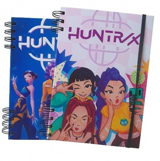 Producto - Cuaderno huntrix A5  tapa dura