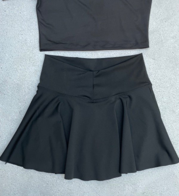 Producto - Pollera pantalón tableada
