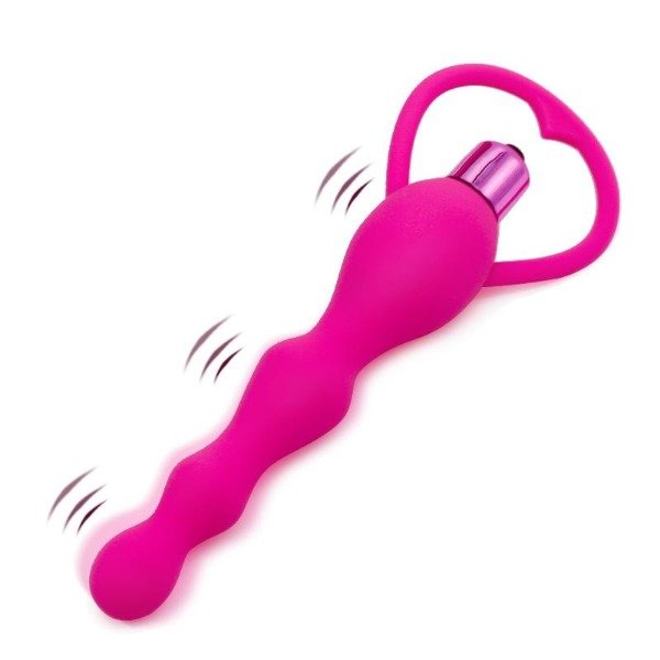 Producto - INEXPULSABLE PLUG ANAL VIBRADOR FUCSIA