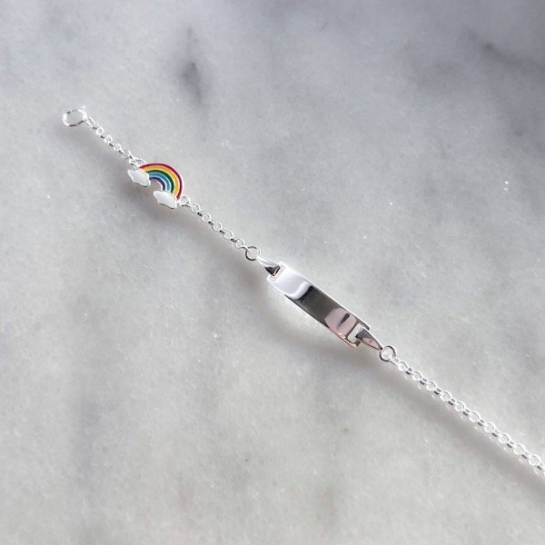Producto - Pulsera Identidad Arcoíris de Bebé