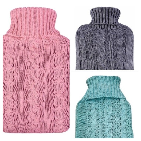 Producto - Bolsas agua caliente con funda tejida
