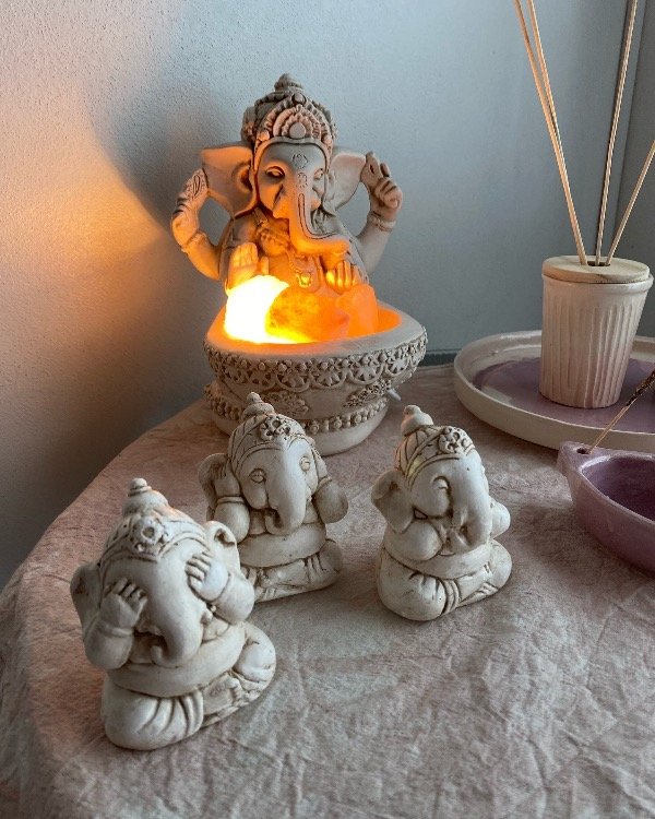 Producto - Lámpara de sal Ganesh