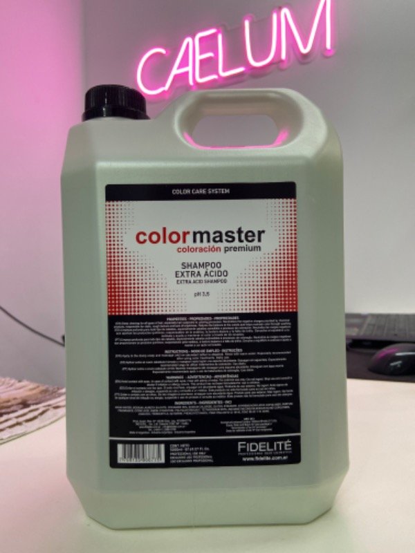 Producto - Shampoo extra ácido fidelite 5litros