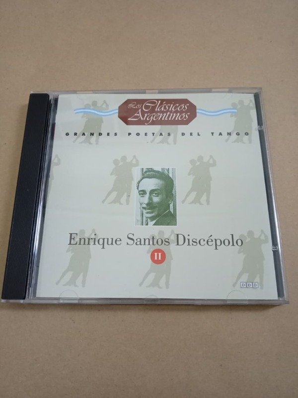 Producto - Grandes poetas del tango #2 - Enrique Santos Discépolo - DDD 1996 - 0