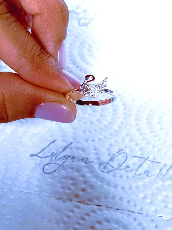 Producto - Anillo Cisne cubic - Plata 925