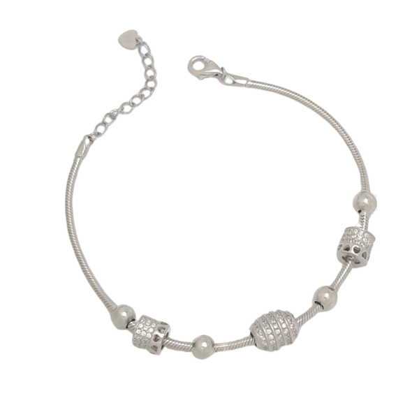 Producto - Pulsera Plata 925 Pandi con dijes