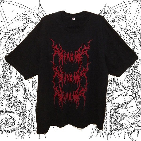 Producto - Remera Oversize Metalthread x3 rojo