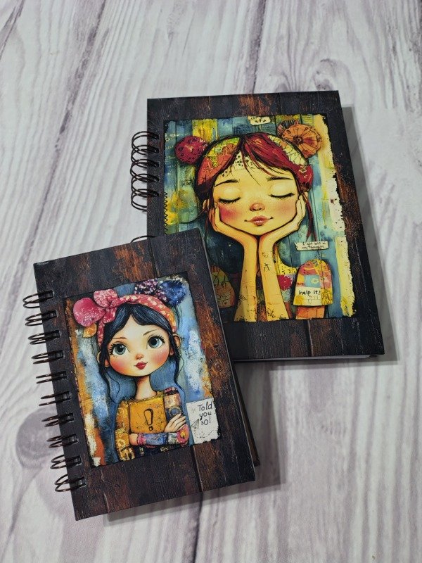 Producto - Cuadernos Whimsical Girls