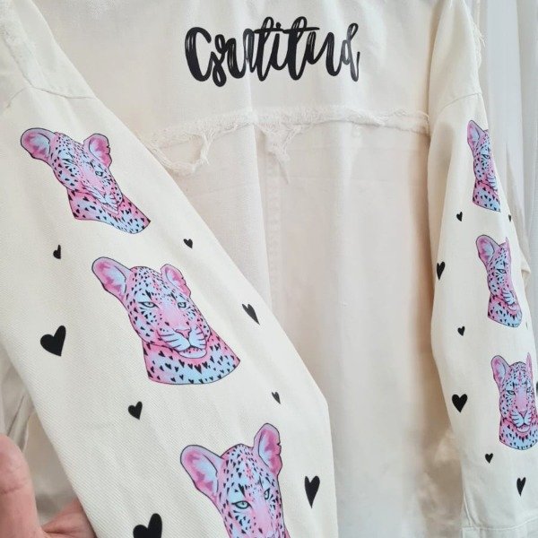 Producto - Camisaco leopardo corazon 6430