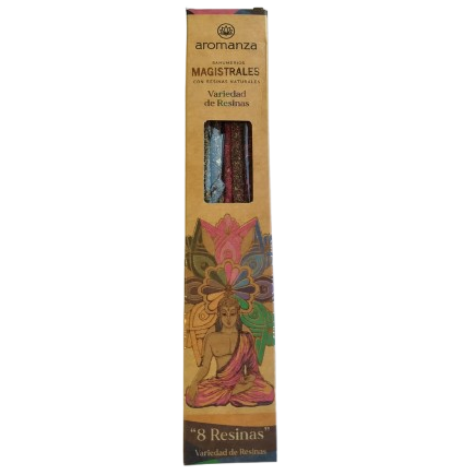 Producto - Aromanza - Sahumerios Magistrales - 8 Resinas