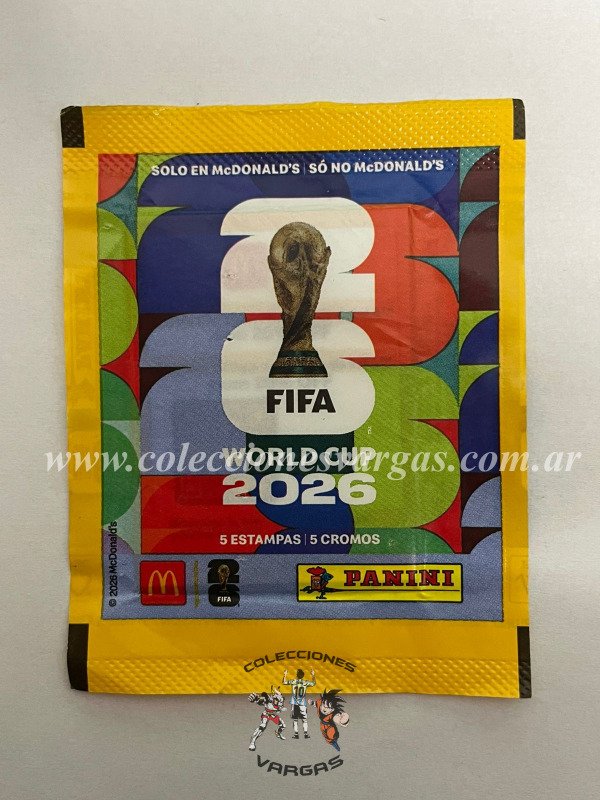 Producto - SOBRES DE MCDONALD MUNDIAL 2026