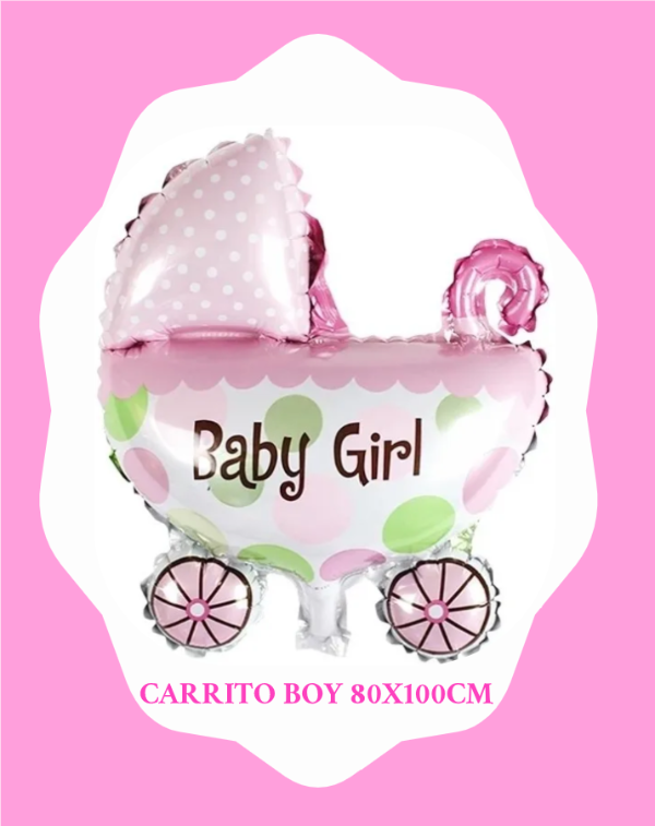 Producto - Globo Carrito Girl