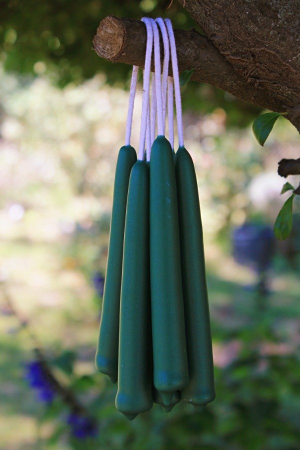 Producto - Vela Cera Abeja Verde Mediana