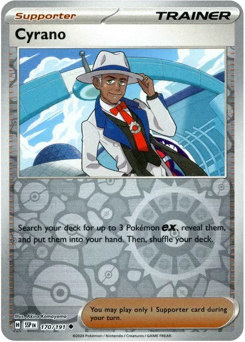 Producto - Cyrano - 170/191 - Surging Sparks - Reverse Holo