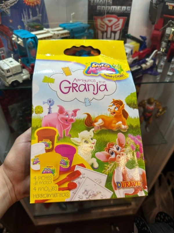 Producto - DURAVIT PURA MASA AMIGUITOS EN LA GRANJA SET DE 4 POTES + MOLDES