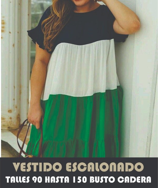 Producto - MOLDES VESTIDO ESCALONADO