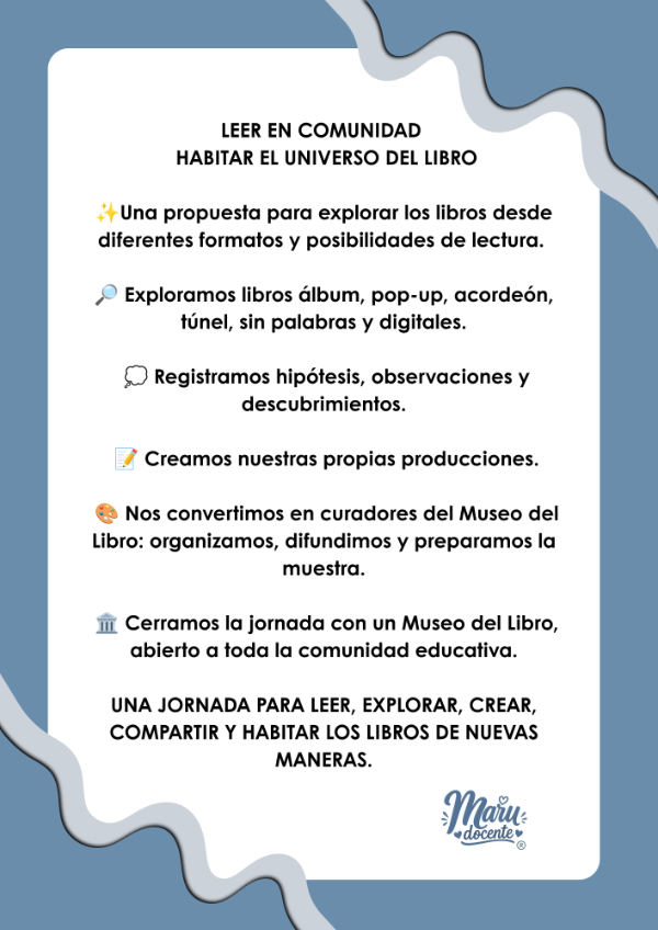 Producto - LEER EN COMUNIDAD- JORNADA 2: HABITAR - 1