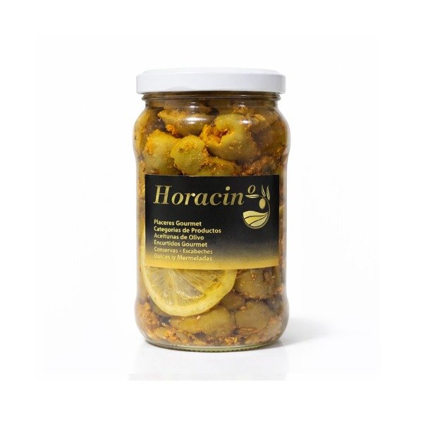 Producto - Aceitunas con limón Horacin x330g