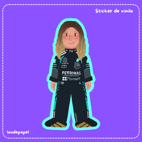 Producto - Doriane Pin - Sticker de Vinilo