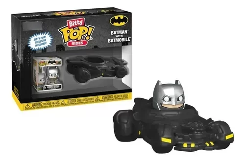 Producto - FUNKO BITTY POP DC BATMAN RIDES BATMAN W/BATMOBILE