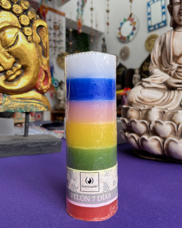 Producto - Velón 7 Días - 7 Colores